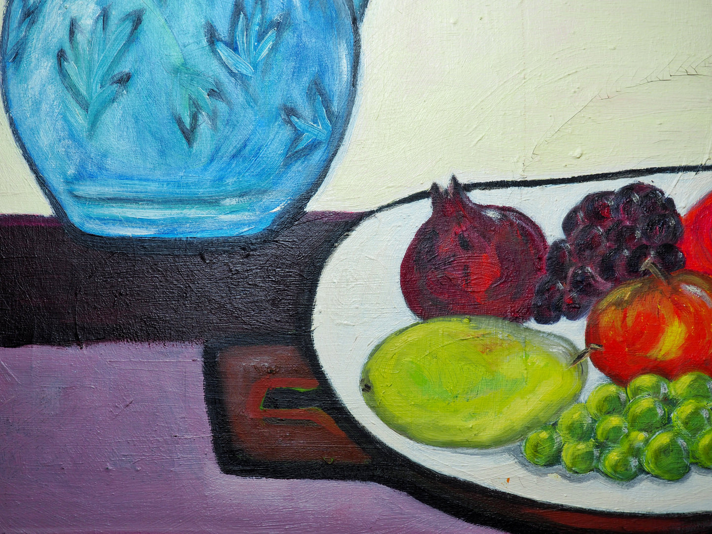 Fruit & Jug Still Life Painting