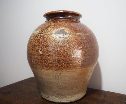 Early 18th Century Salt Glazed Shop Pot