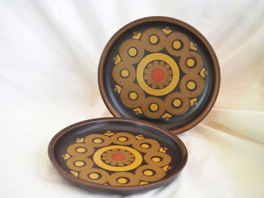 2x Denby 'Arabesque' Side Plates