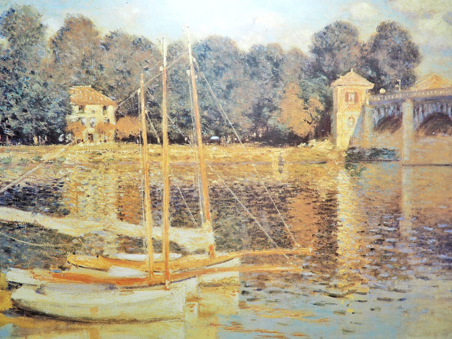 Monet 'The Bridge at Argenteuil' Print