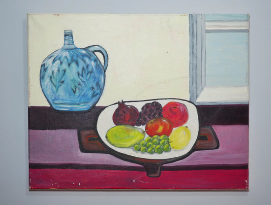 Fruit & Jug Still Life Painting